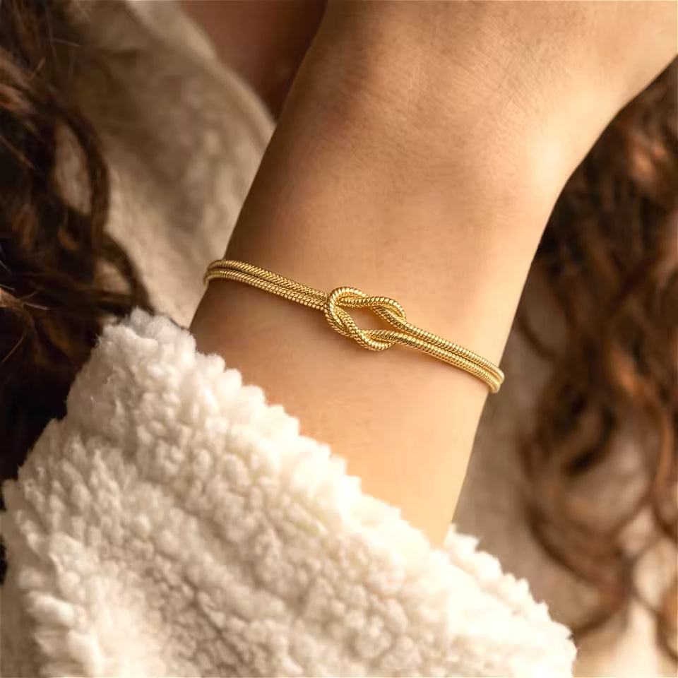 Passendes Knotenarmband-Set