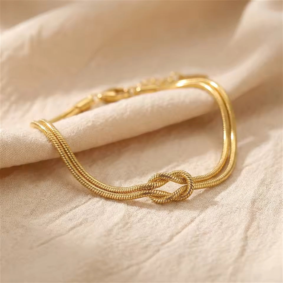 Passendes Knotenarmband-Set