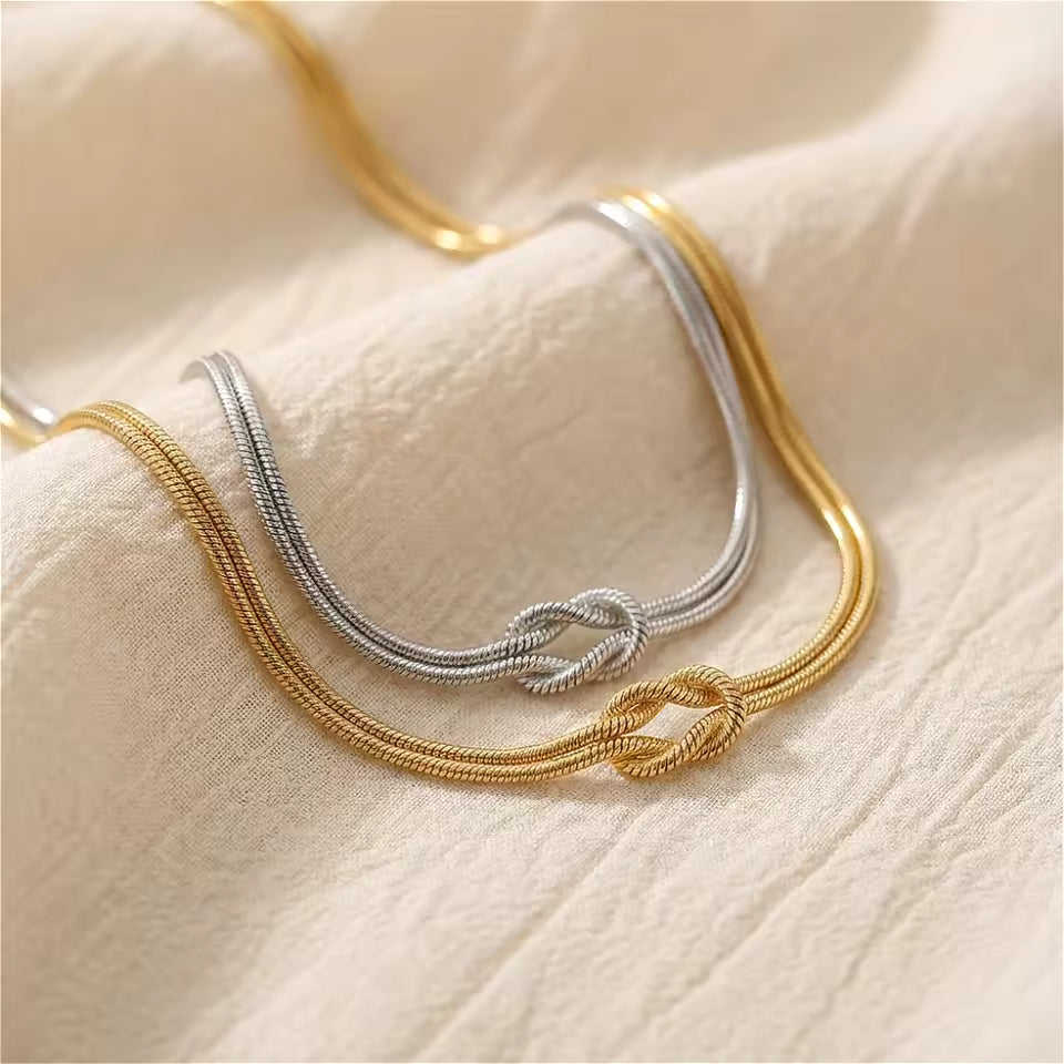 Passendes Knotenarmband-Set